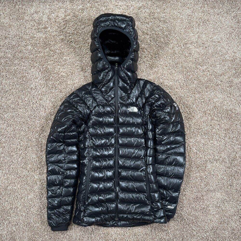 The North Face Summit L3 Jacket Womens XS Black 800 Hooded Puffer Down